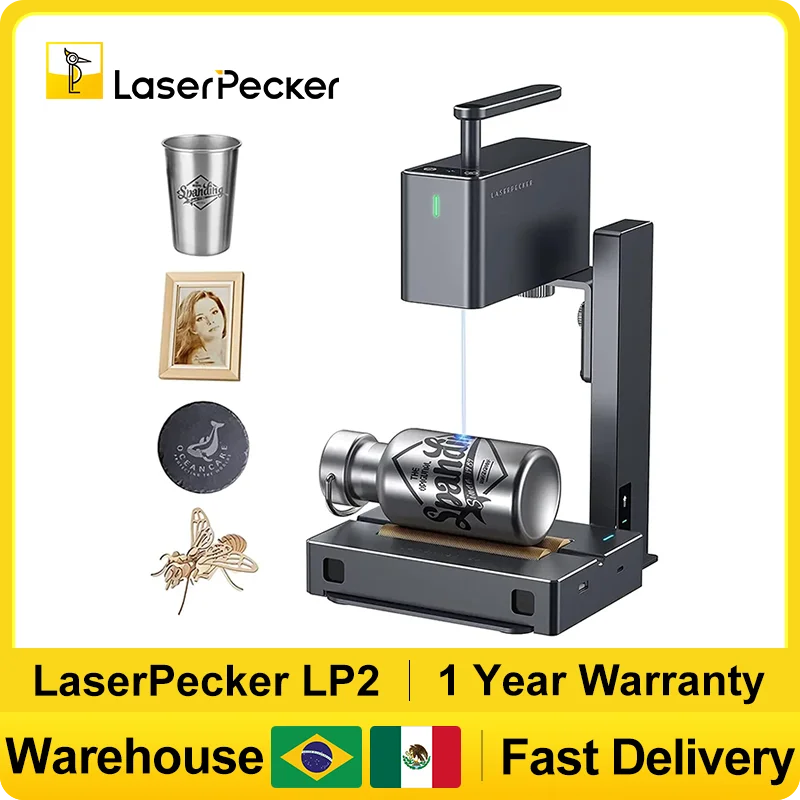 Industrial Laser Cutter - LASERPECKER El Lazer Gravür Makinesi Taşınabilir