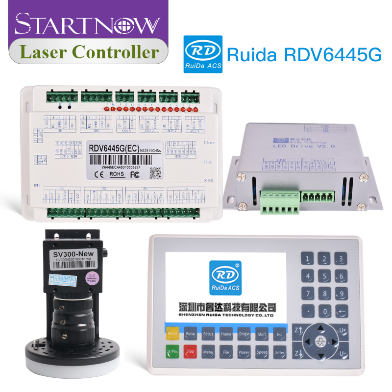 Industrial Laser Cutter - Startnow Ruida RDV6445G CCD görsel RDVision