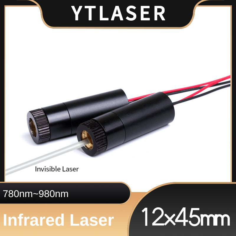 Industrial Laser Diode - D12X45mm Ayarlanabilir Odak 780nm 830nm 850nm