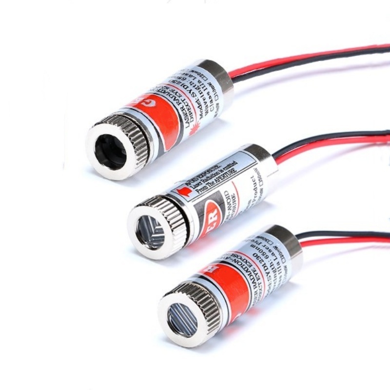 Industrial Laser Diode - 650nm 5mW Kırmızı Nokta / Çizgi