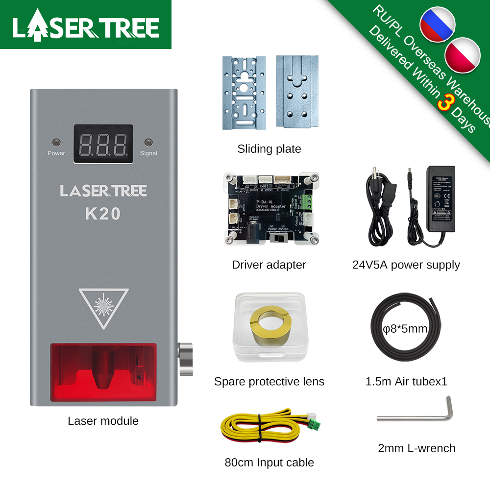 Metal Laser Cutter Head - LAZER AĞACI 20W 10W 5W Optik