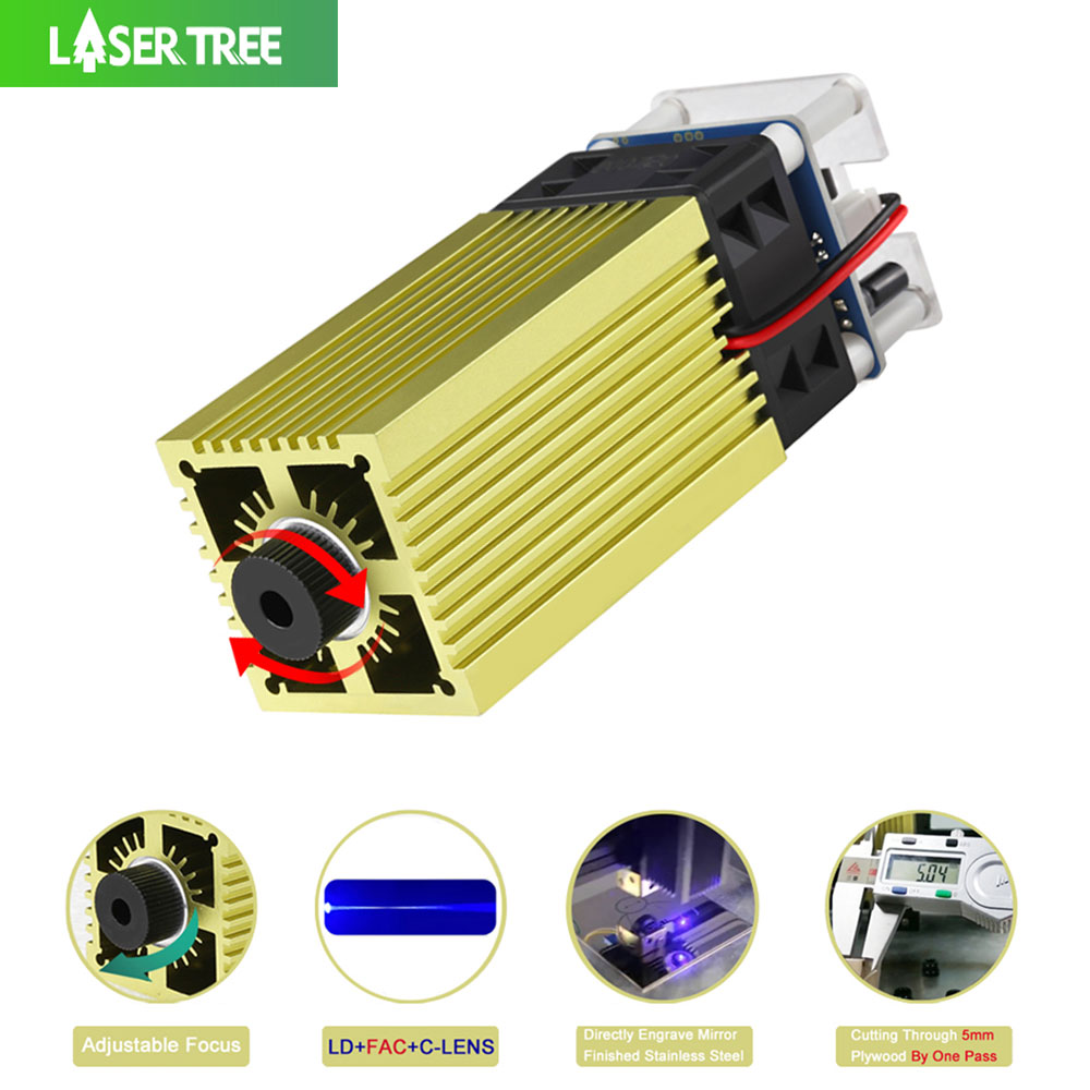 Metal Laser Cutter Head - LAZER AĞACI 4W 5W Lazer Modülü