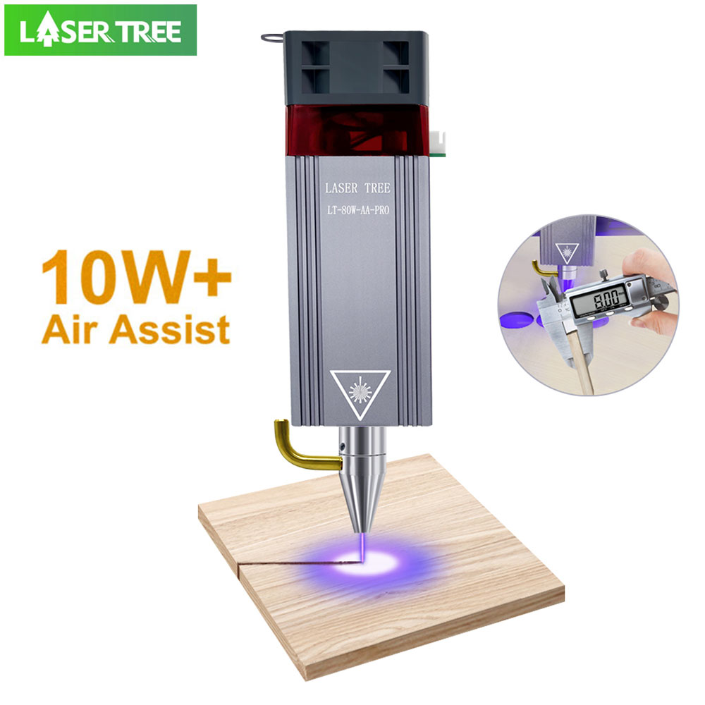 Metal Laser Cutter Head - LASER TREE Pro 80W CNC Lazer
