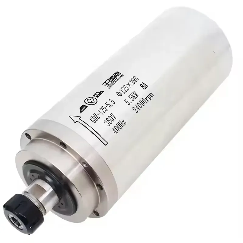 Cnc Spindle Motor - GDZ-125-5.5 12A 220V 24000rpm Taş Oyma