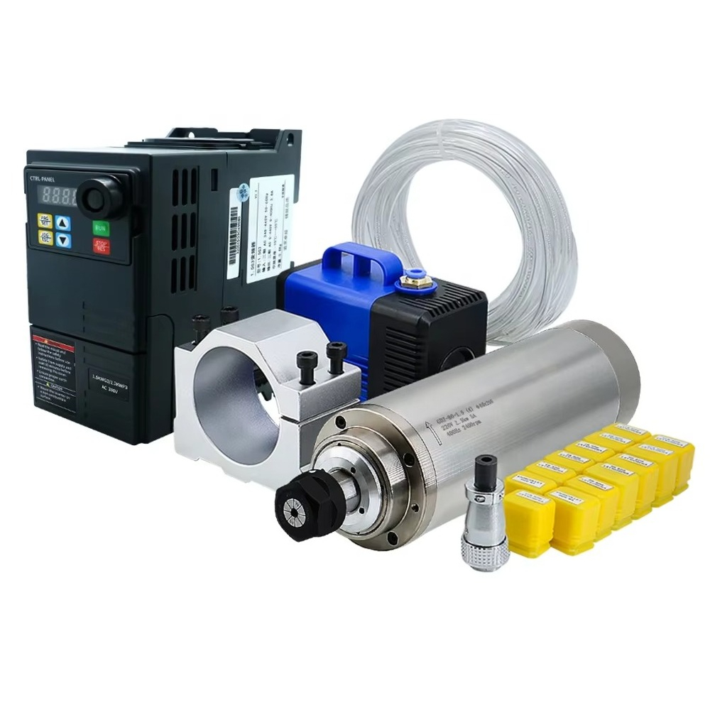 220V ER20 2.2kw 80mm Su Soğutm - Cnc Spindle Motor incelemesi ve fiyatı