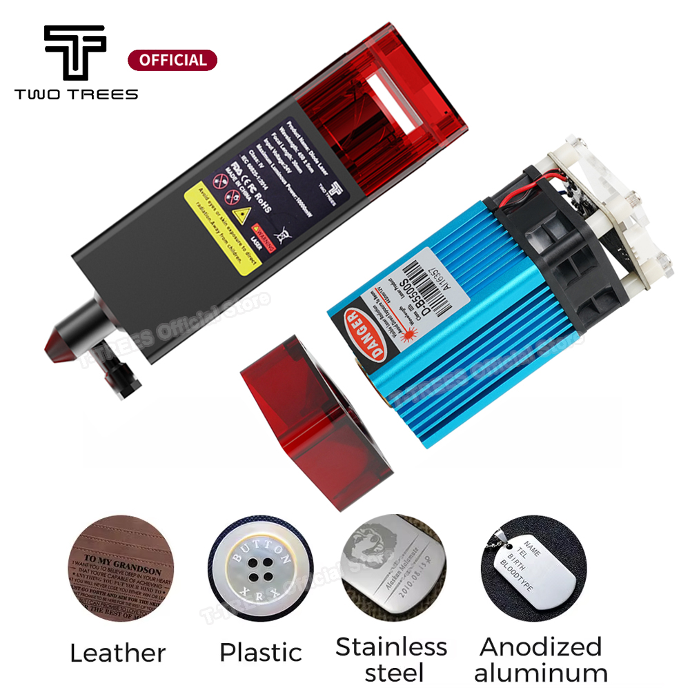 Twotrees 80W lazer kafası grav - Metal Laser Cutter Head incelemesi ve fiyatı