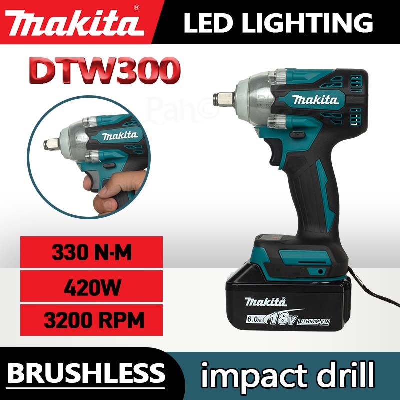 MAKITA DTW300Z Fırçasız lityum - Makita Drill Dtw300 incelemesi ve fiyatı