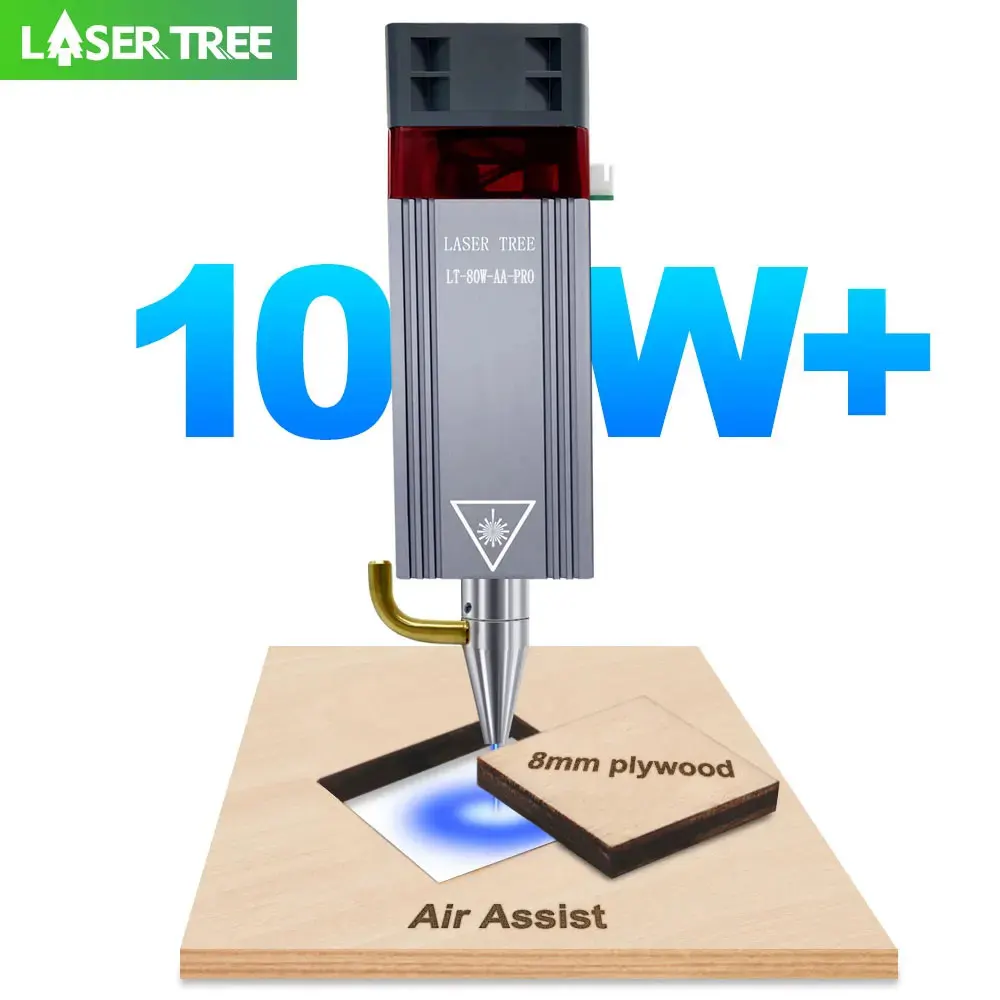 Lazer ağacı 10W optik güç 80W  - Metal Laser Cutter Head incelemesi ve fiyatı