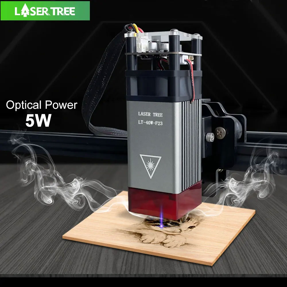 LASER TREE 4w 5W Lazer Modülü  - Metal Laser Cutter Head incelemesi ve fiyatı