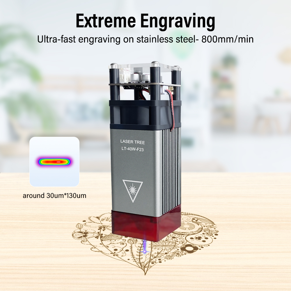 LASER TREE 4w 5W Lazer Modülü  - Metal Laser Cutter Head incelemesi ve fiyatı